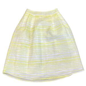 J.O.A. Los Angeles Full Summer Pleated Neon Skirt Small